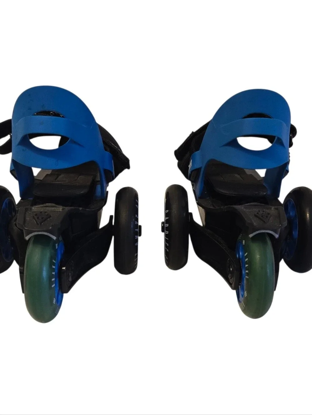 Cardiff Skate Company Cruiser Strap Step-in Skates Blue/Black, Size Adult Small